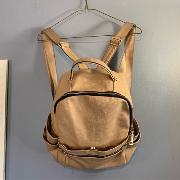 Tan backpack - Picture 2 of 4